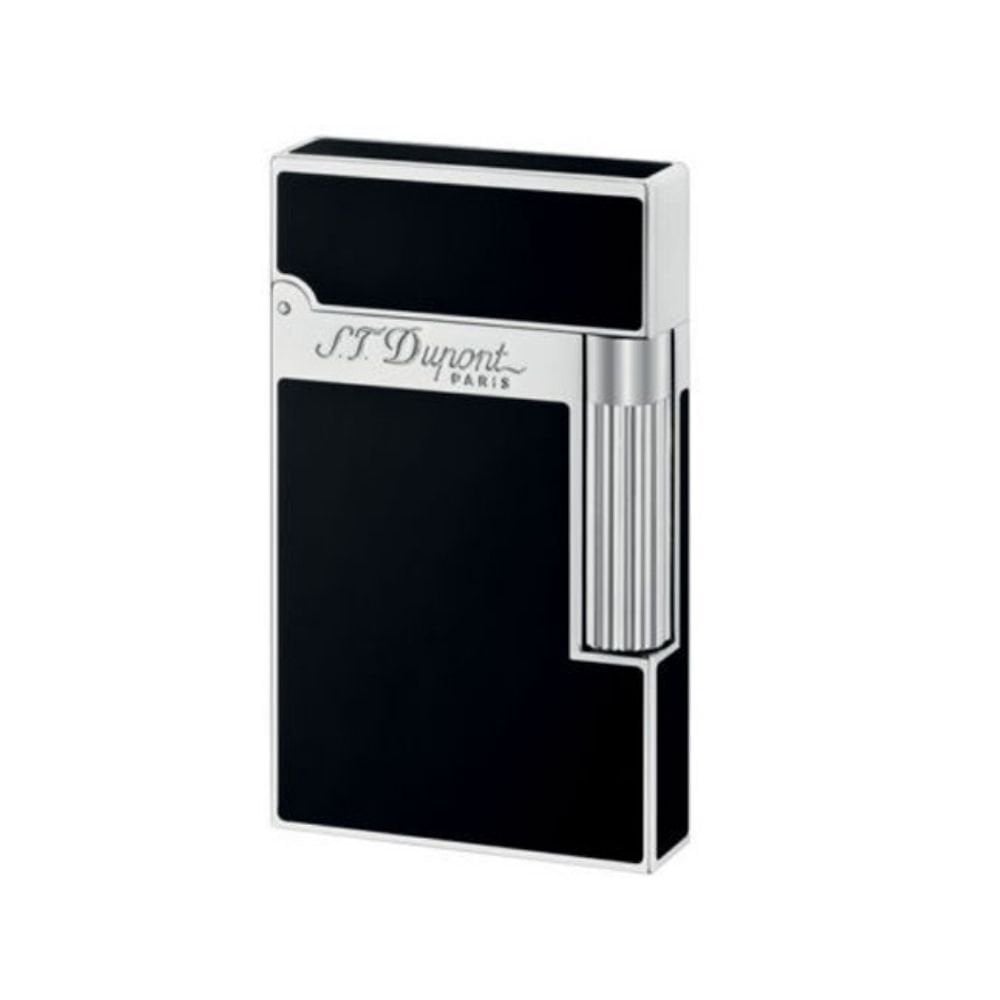 16296 St Dupont Black Chinese Lacquer and Palladium Çakmak 16296