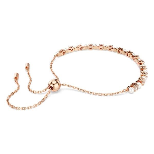 5729506 Swarovski Bilezik Matrıx:Bracelet 3Mm Whıte/Ros M 5729506