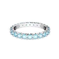 5658668 Swarovski Yüzük Matrix:Ring Aqua Blu/Rhs 58 5658668