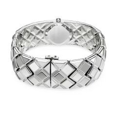 5724515 Swarovski Kol Saati Curıosa Bangle Watch:Mb Sts/Wht/Sts 5724515