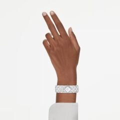 5724515 Swarovski Kol Saati Curıosa Bangle Watch:Mb Sts/Wht/Sts 5724515