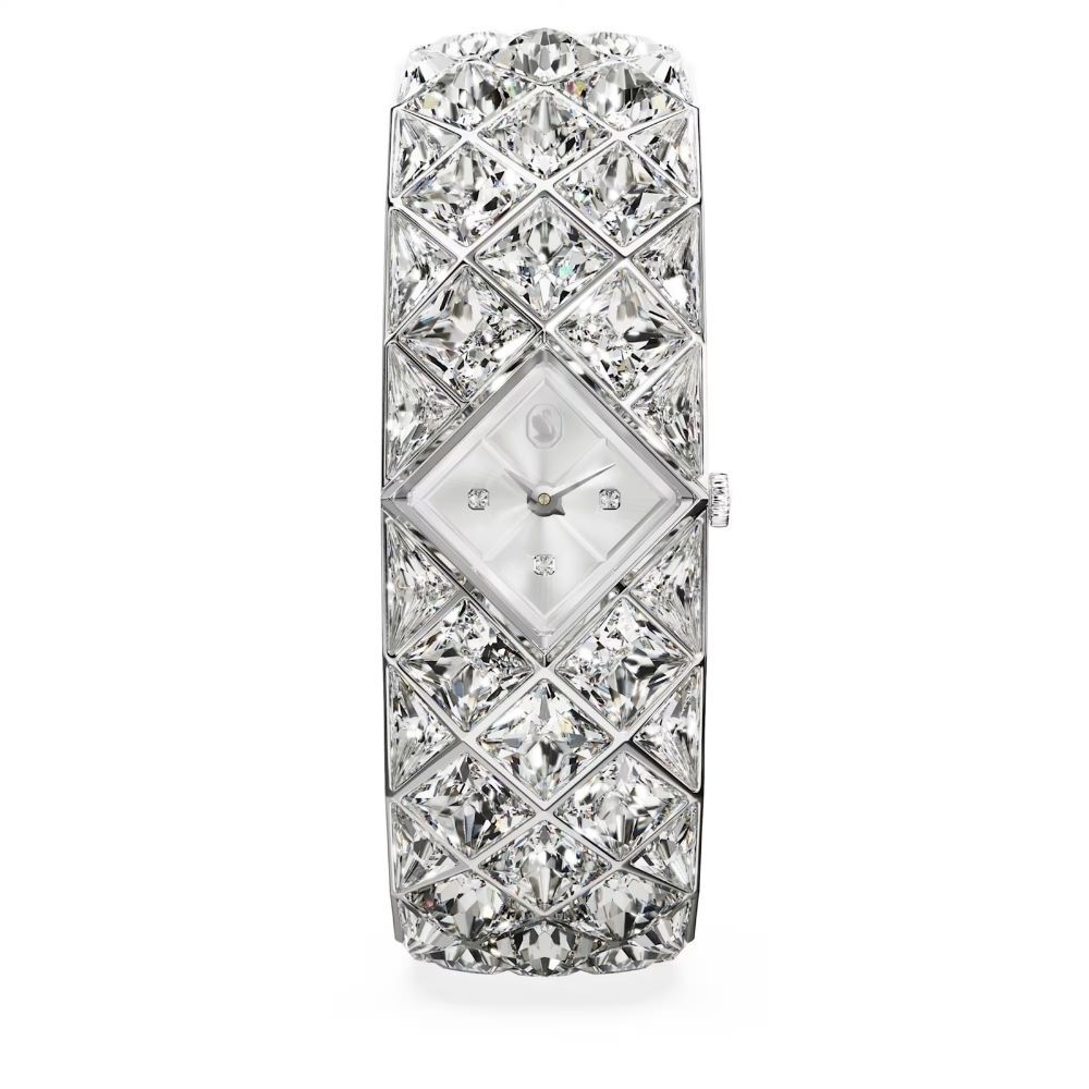 5724515 Swarovski Kol Saati Curıosa Bangle Watch:Mb Sts/Wht/Sts 5724515