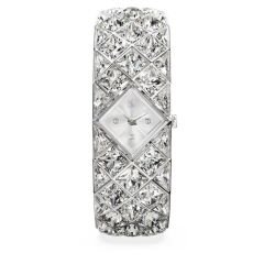 5724515 Swarovski Kol Saati Curıosa Bangle Watch:Mb Sts/Wht/Sts 5724515