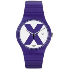 SUOV401 Swatch XX-Rated Purple Unisex Kol Saati