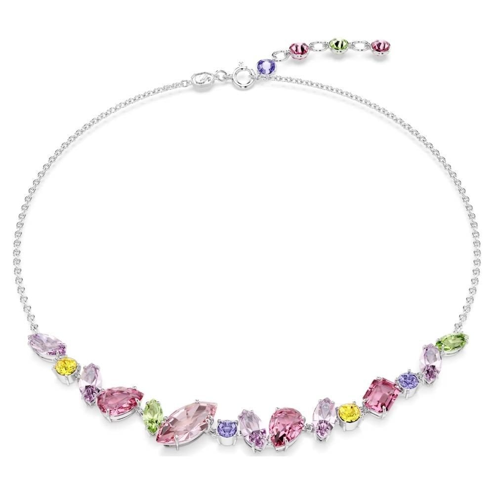 5658398 Swarovski Kolye Gema:Necklace Mini Frontal Pink/Rhs 5658398