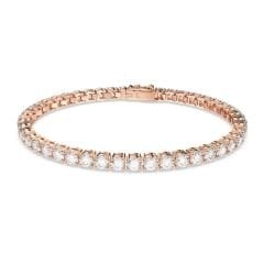 5657661 Swarovski Bilezik Re Matrix:Bracelet S White/Ros L 5657661