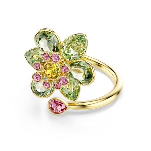 5721596 Swarovski Yüzük Idyllıa:Rıng Green Mul/Gos 58 5721596