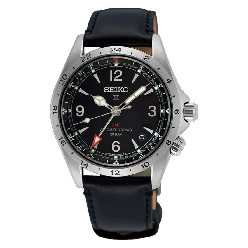 SPB379J1 Seiko Prospex Alpinist Kara GMT Erkek Kol Saati SPB379J