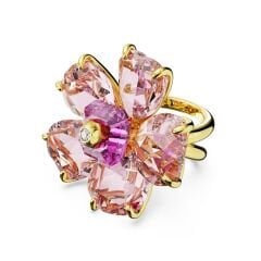 5657281 Swarovski Yüzük Florere:Ring Double Shank Pink/Gos 58 5657281