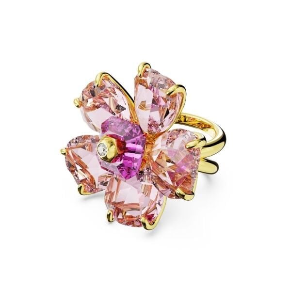 5657280 Swarovski Yüzük Florere:Ring Double Shank Pink/Gos 60 5657280