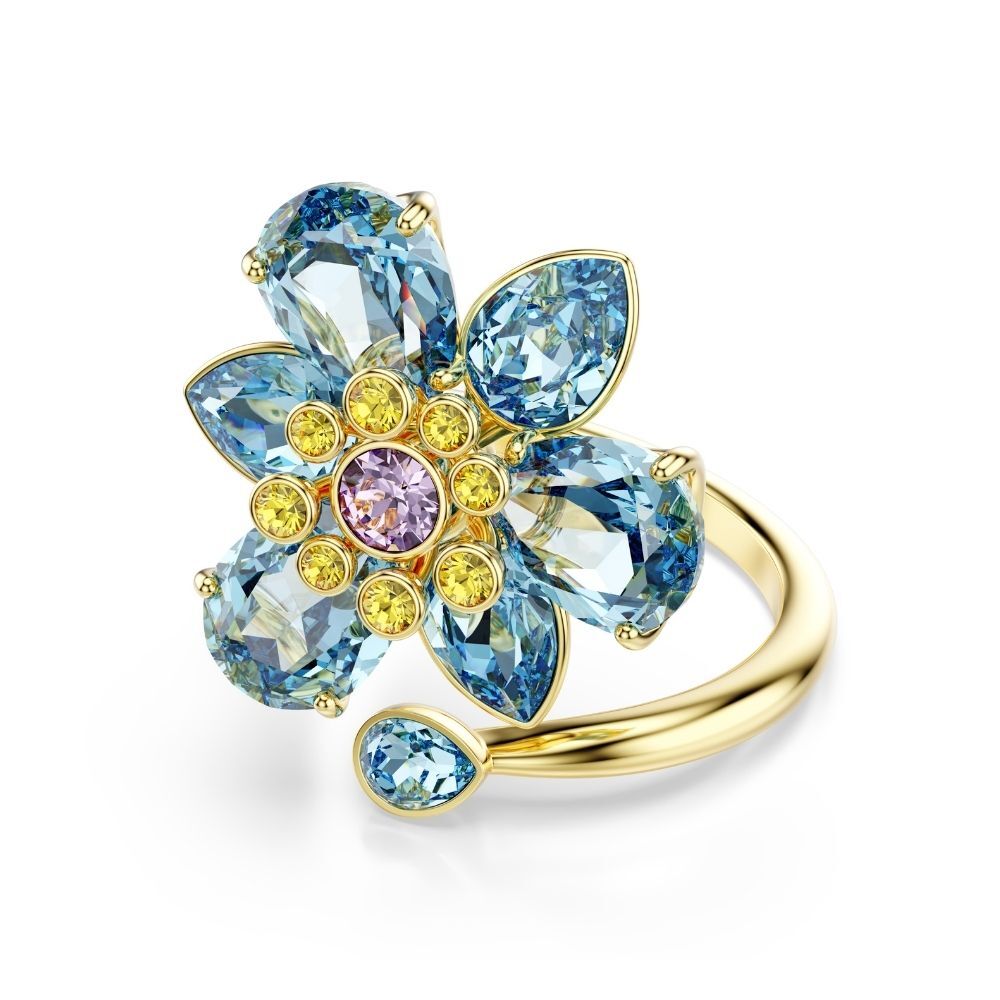 5721590 Swarovski Yüzük Idyllıa:Rıng Blue Mul/Gos 60 5721590