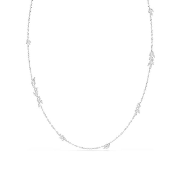 5760760 Swarovski Mesmera strandage, Marquise cut, White, Rhodium plated