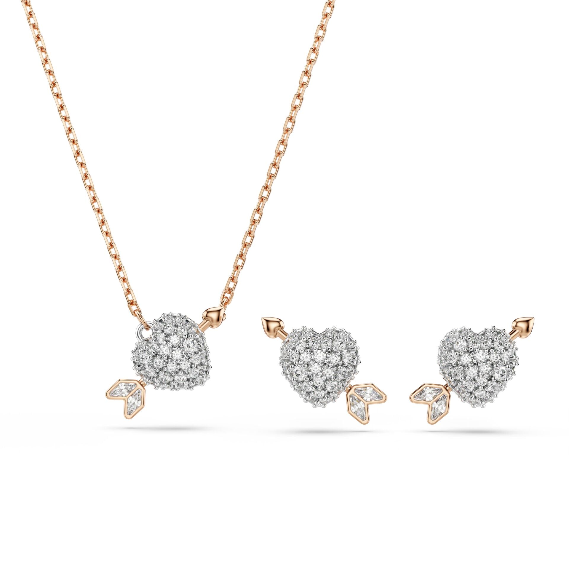 5745580 Swarovski Setler Idyllıa:Set Whıte/Ros