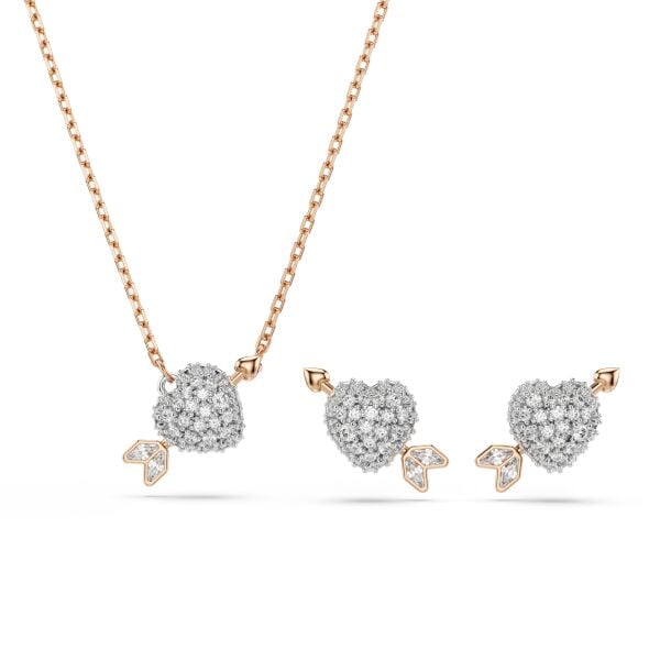 5745580 Swarovski Setler Idyllıa:Set Whıte/Ros