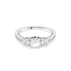 5656291 Swarovski Yüzük Re Attract Trilogy:Ring Cocr Cry/Rhs 58 5656291