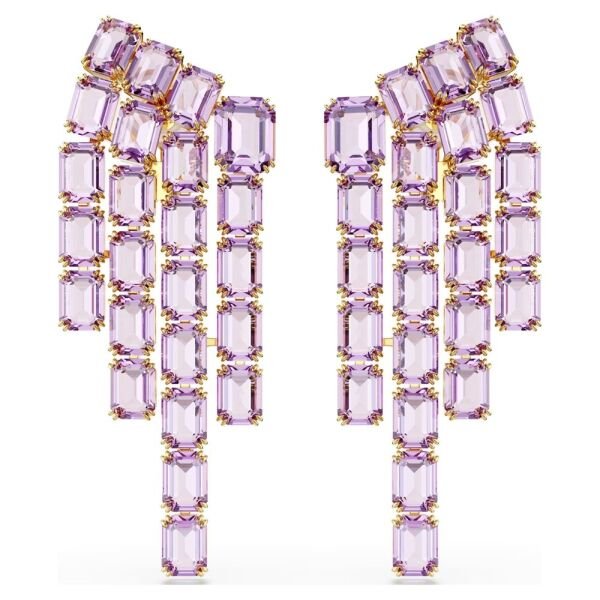 5720837 Swarovski Küpe Mıllenıa:Ce Chndl Vıol/Gos 5720837