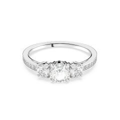 5656290 Swarovski Yüzük Re Attract Trilogy:Ring Cocr Cry/Rhs 60 5656290