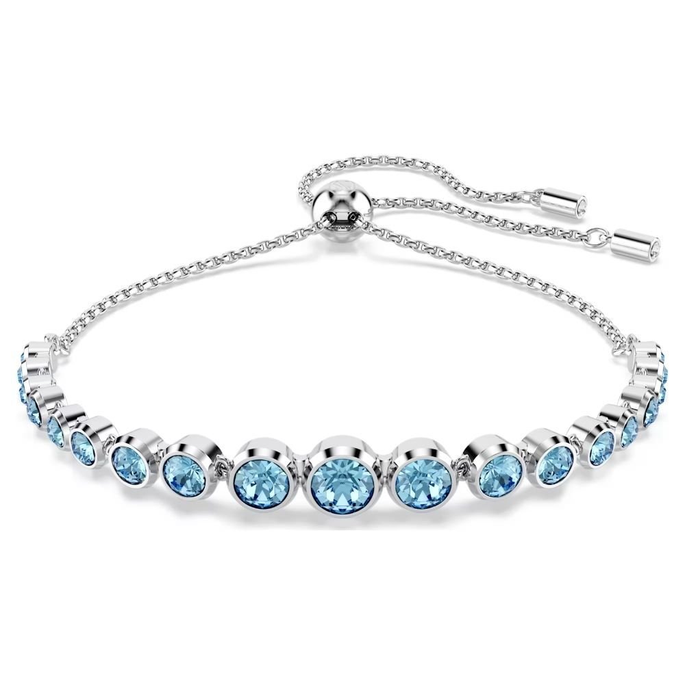 5719282 Swarovski Bilezik Imber:Bracelet Aqblu/Rhs M 5719282