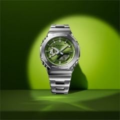 GM-2110D-3ADR Casio G-Shock G-Steel Erkek Kol Saati GM-2110D-3ADR