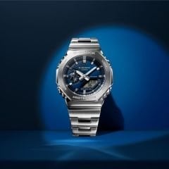 GM-2110D-2BDR Casio G-Shock G-Steel Erkek Kol Saati GM-2110D-2BDR