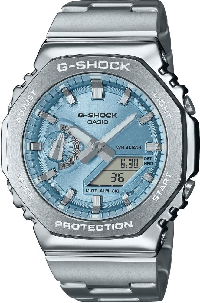 GM-2110D-2ADR Casio G-Shock G-Steel Erkek Kol Saati GM-2110D-2ADR