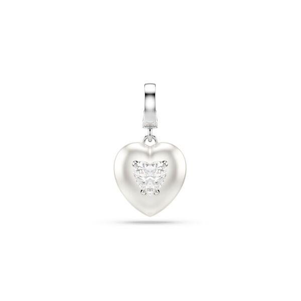 5742960 Swarovski Charm Idyllıa:Charm Heart Whıte/Rhs
