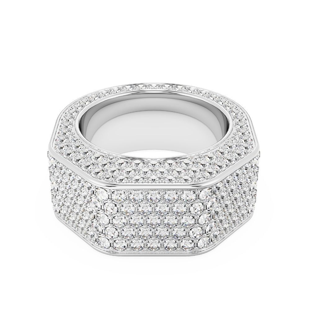 5651367 Swarovski Yüzük Dextera:Ring Oct Full Pave Cre/Rhs 52 5651367