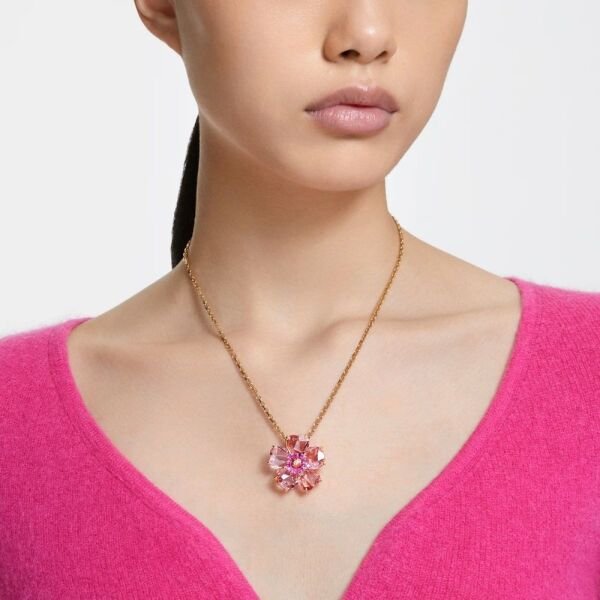 5650569 Swarovski Kolye Florere:Pend S Pink/Gos 5650569
