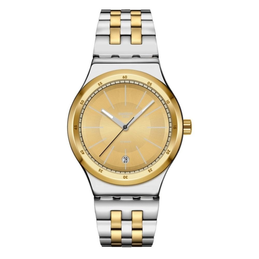 YIS437G Swatch Goldcloak Mechanism Erkek Kol Saati