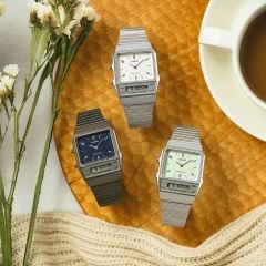 AQ-800EB-2ADF Casio Retro Erkek Kol Saati AQ-800EB-2ADF