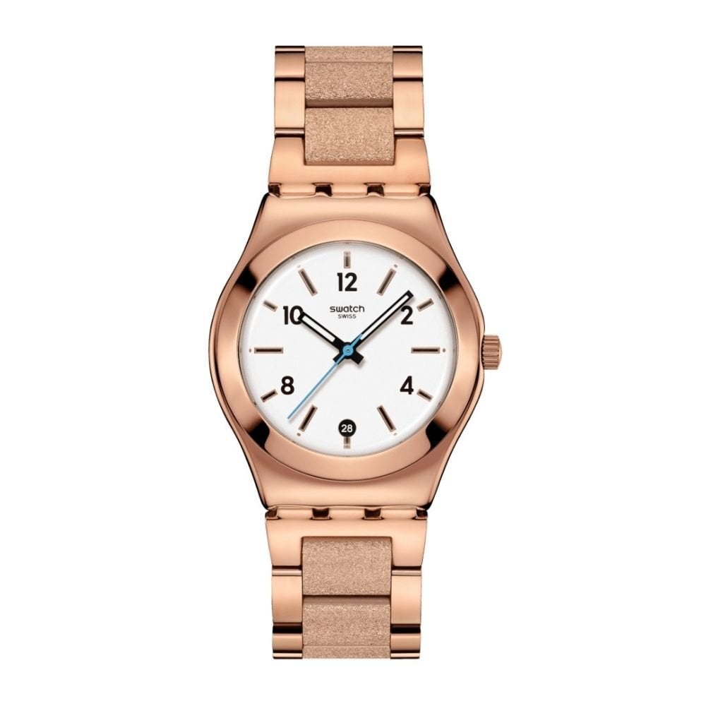 YLG414G Swatch Essence of Rose Erkek Kol Saati