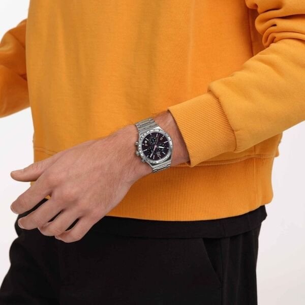 YVS533G Swatch Purple Glow Erkek Kol Saati