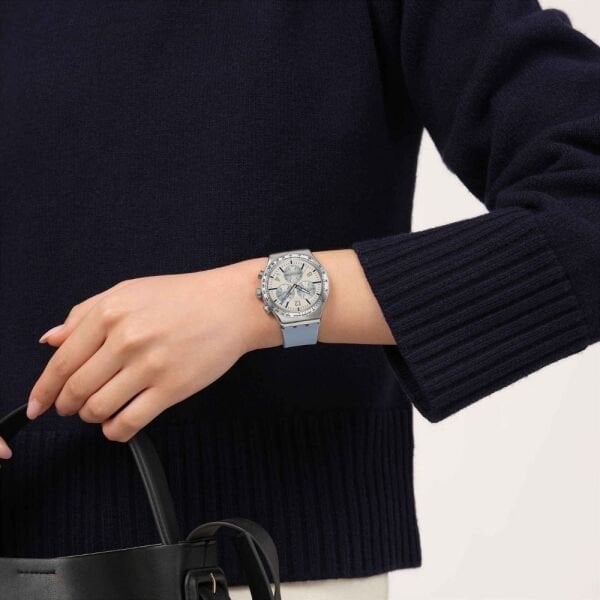 YVS536 Swatch Blueshift Glow Erkek Kol Saati