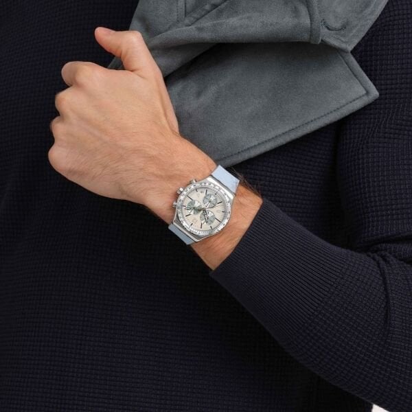 YVS536 Swatch Blueshift Glow Erkek Kol Saati