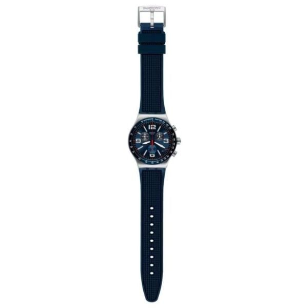 YVS454 Swatch Blue Grıd Erkek Kol Saati