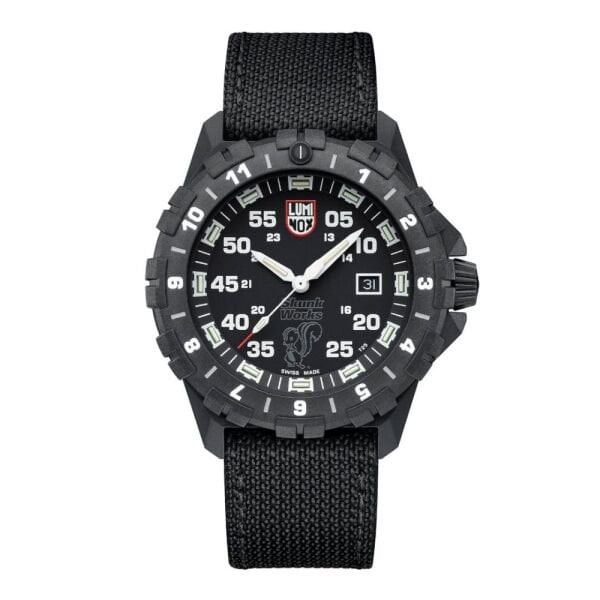 LUMINOX XA.6442.H F-117 NIGHTHAWK® x SKUNK WORKS® 6440 Serisi (İsviçre Üretimi Ronda 515 Mekanizmalı) Pilot Erkek Kol Saati