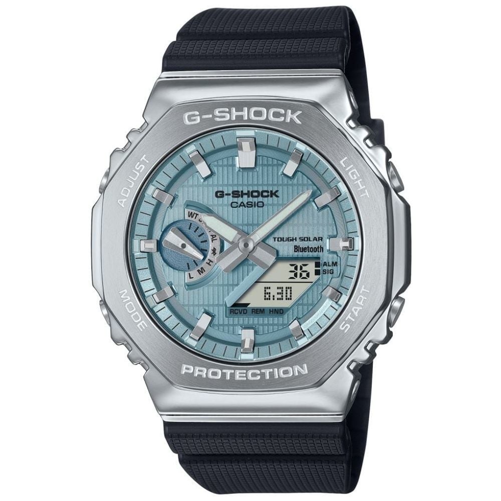 GBM-2100A-1A2DR Casio G-Shock G-Steel Erkek Kol Saati GBM-2100A-1A2DR