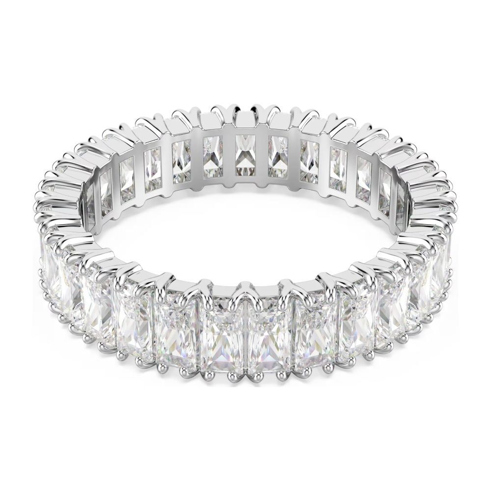 5714332 Swarovski Yüzük Re Matrıx:Rıng Bag.All-Arnd Whıte/Rhs 58 5714332