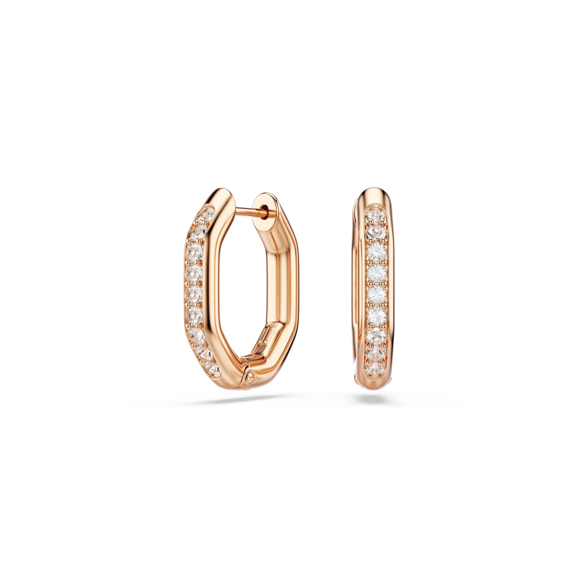 5743798 Swarovski Küpe Dextera:Pe Mn Hoop Whı/Ros