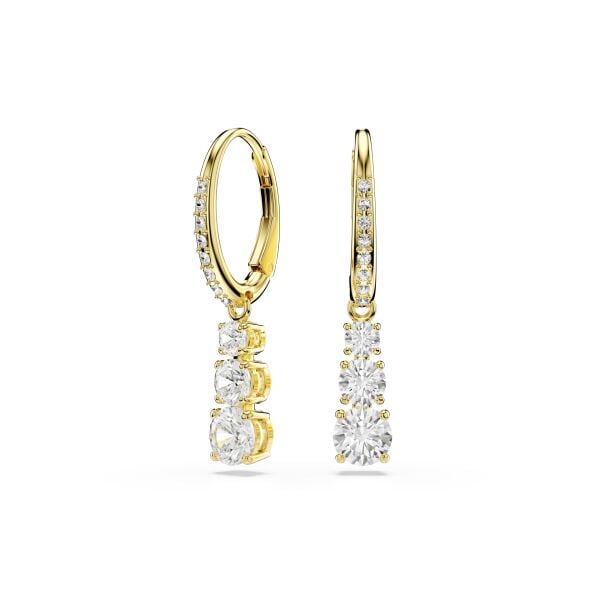 5723300 Swarovski Küpe Stılla:Pe Attract Trılogy Whıte/Gos