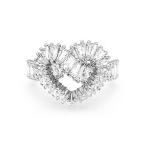 5648292 Swarovski Yüzük Matrix:Ring Hrt Woven Whi/Rhs 58 5648292