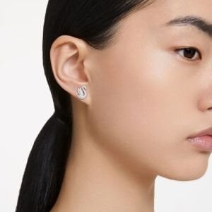 5647873 Swarovski Küpe iconic Swan:Pe Xxs Cry/Rhs 5647873