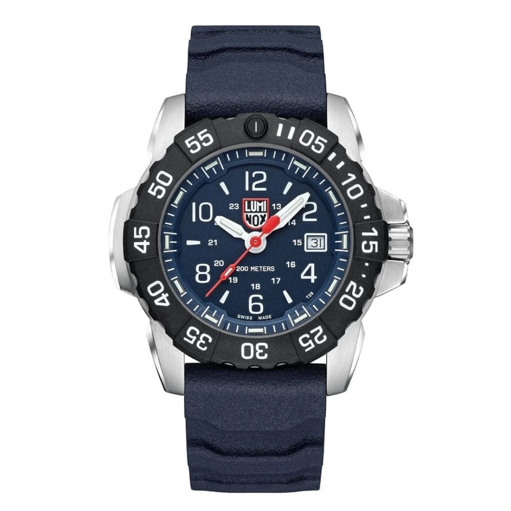 LUMINOX XS.3253.CB NAVY SEAL RUBBER - STEEL - CARBONOX™ (RSC) - (İsviçre Üretimi Ronda 715 Mekanizmalı) Erkek Kol Saati