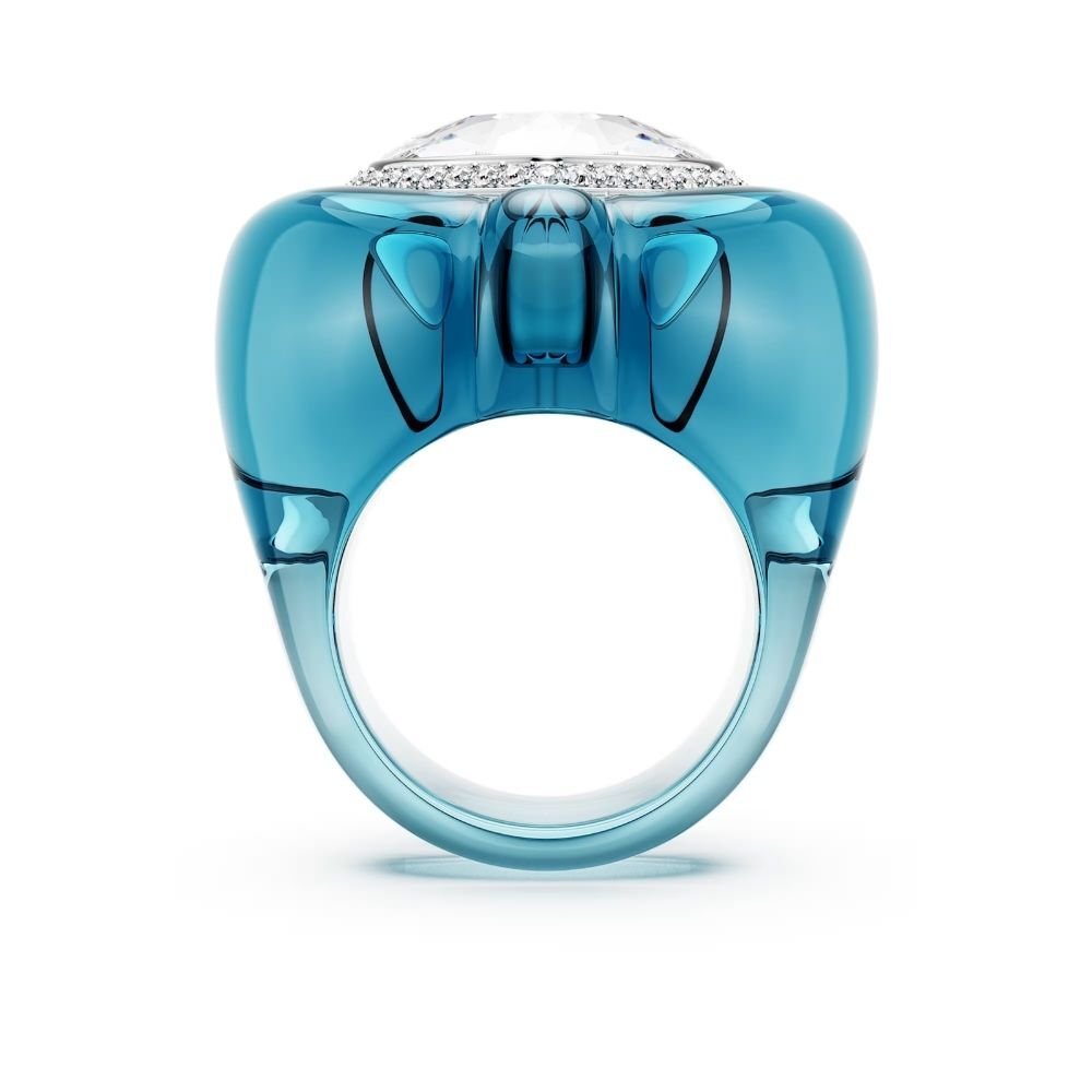 5709965 Swarovski Yüzük Dulcıs:Rıng Blu/Cry/Rhs 55 5709965
