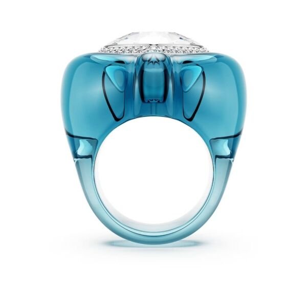 5709965 Swarovski Yüzük Dulcıs:Rıng Blu/Cry/Rhs 55 5709965