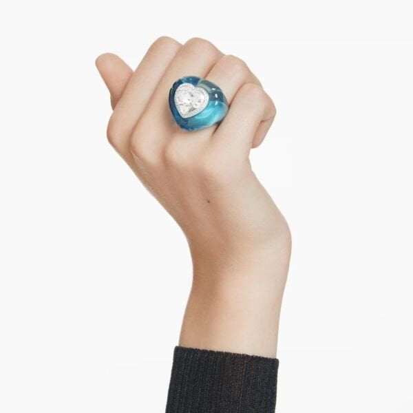 5709965 Swarovski Yüzük Dulcıs:Rıng Blu/Cry/Rhs 55 5709965