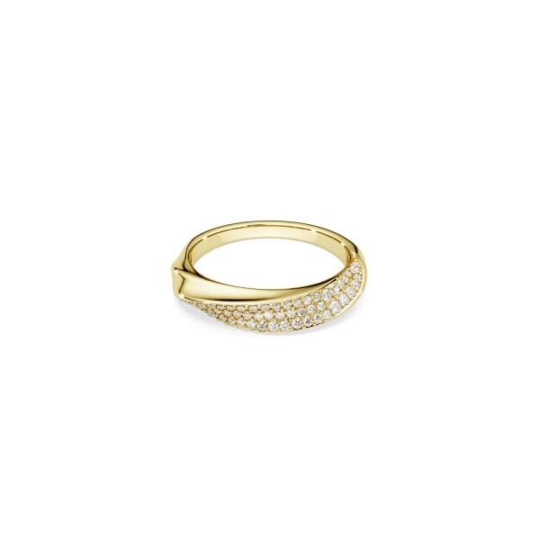 5746018 Swarovski Yüzük Classıca:Rıng Gold Lıne Whı/Gos 50