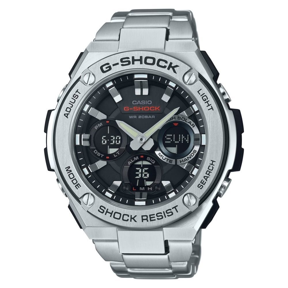 GST-S110D-1ADR Casio G-Shock G-Steel Erkek Kol Saati GST-S110D-1ADR
