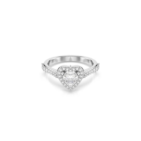 5744045 Swarovski Yüzük Una:Rıng Hrt Whıte/Rhs 58
