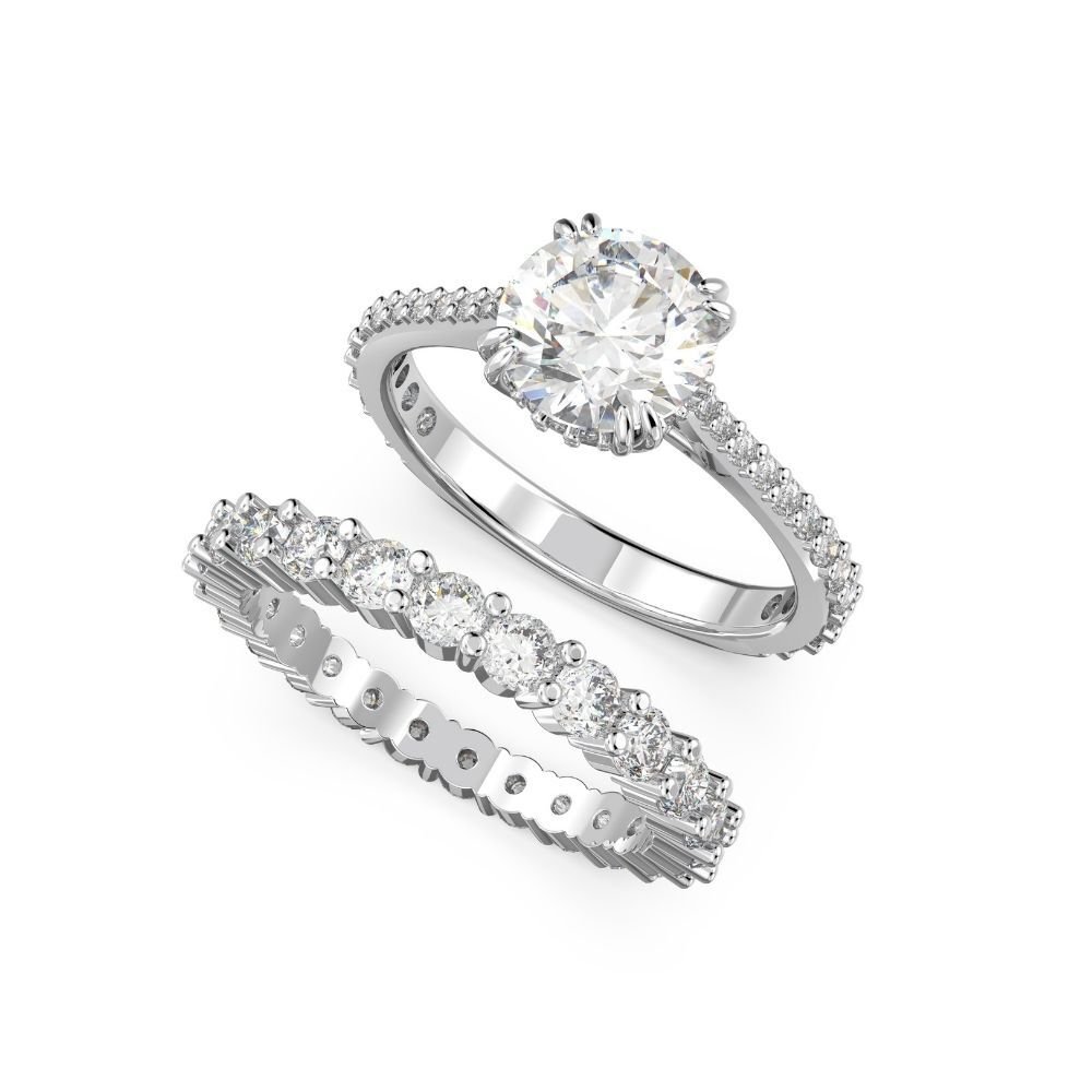 5649214 Swarovski Yüzük Constella:Set Rıngs Whı/Rhs 60 5649214